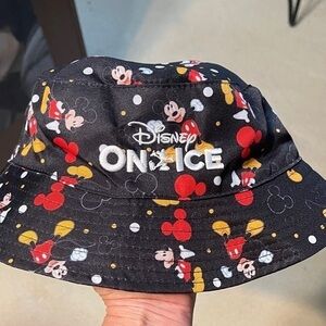 Disney On Ice Black and Red Mickey Mouse Hat